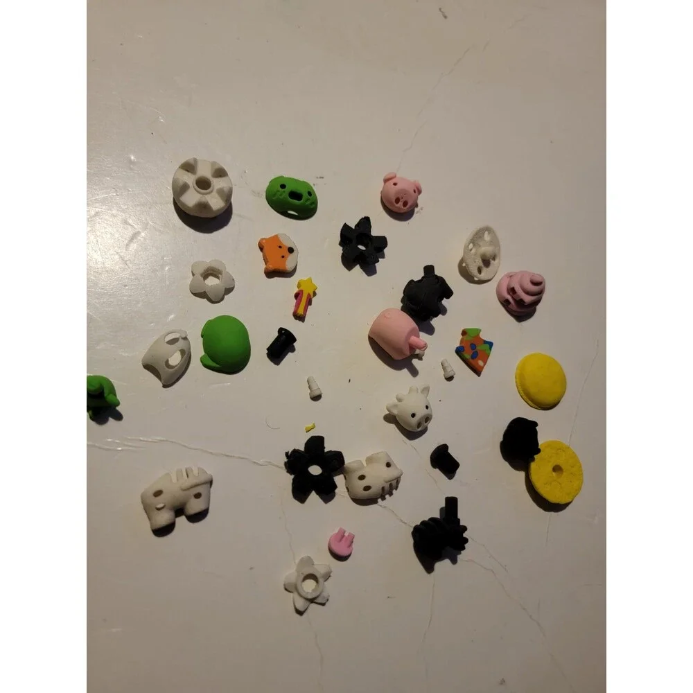 Iwako Eraser Lot Bundle Of 25+ Japanese Zoo Animals And Partial Pieces